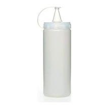 Şeffaf Kapaklı Sızdırmaz Yağlık Sosluk Şişesi Plastik Yağdanlık 400 Ml Ap-9028
