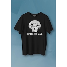 Game Or Die Midnight Club Oyun Dizi Film Baskılı Tişört Unisex T-shirt 001