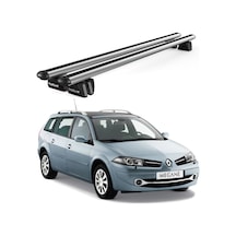 Pençe Renault Megane Sw 2002-2009 Uyumlu Gri Ara Atkı Port Bagaj Tavan Barı