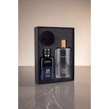 Gentleman's Ritual Premium 3'lü Erkek Bakım Seti Aftershave & Parfüm Ferah