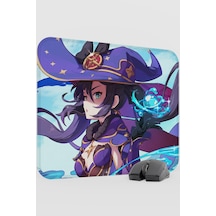 Mona Genshin Impact Anime Gacha V1 - 48x40 Xl Gaming Mouse Pad Fare Altlığı
