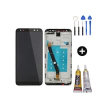 Te Huawei Mate 10 Lite Uyumlu Çıtalı Servis Lcd Ekran Dokunmatik + Montaj Seti