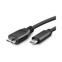Type-c To Micro-b 3.0 Harddisk Kablosu 60 Cm - Siyah Hdx1062
