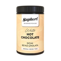 Saphori Sıcak Beyaz Çikolata Aromalı İçecek Tozu Beyaz Çikolata Milkshake Tozu 1 Kg 1 KG