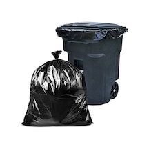 Kalın Çöp Torbası 1 Rulo Siyah Çöp Poşeti 400 G