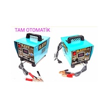 12 Volt 30 Amper Dijital Göstergeli Tam Otomatik Akü Şarj Cihazı Redresör 250 Ampere Kadar Şarj