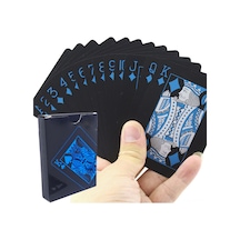 Reedark Su Geçirmez Pvc Poker Kartları - Sihir, Parti Ve Seyahat İçin Dayanıklı Oyun Kartları Mavi