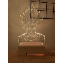 Dragon Ball Z Goku 16 Renk Gece Lambası