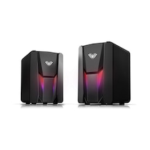 Aula N-108 1+1 Usb / Aux Stereo 2.0 Rgb Masaüstü Gaming Oyuncu Hoparlör Speaker Ses Sistemi