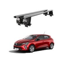 Royal Renault Clio 2019 Ve Sonrası Uyumlu Gri Kilitli Ara Atkı Port Bagaj Tavan Barı