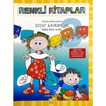 4-6 Yaş Renkli Kitaplar Soyut Kavramlar Angora Yayınevi