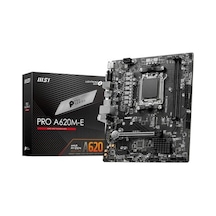Mb Pro A620m-e Am5 Ddr5 6000mhz Oc Hdmı Vga 1x M.2 Usb3.2 Gıgabıt Lan Matx Anakart