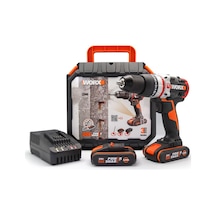 Worx WX354 20Volt 2.0Ah Li-ion Çift Akülü Kömürsüz Profesyonel Darbeli Matkap Vidalama