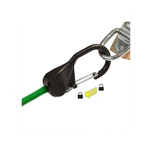 Nite Ize Slidelock Carabiner Bungee Gergi Lastiği / Kilitlenebilir Karabinalı Bungee Yük Sabitleyici Kırmızı- 61 Cm