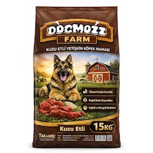 Dogmozz Farm Kuzu Etli Yetişkin Köpek Maması 15 Kg Tam Ve Dengeli Kuru Köpek Maması, Premium Beslenme