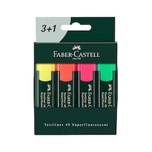 Faber-castell Textliner 48, 3+1 124-Pembe