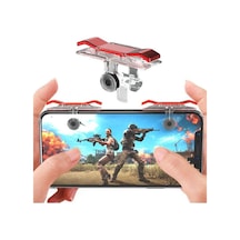 Pubg E9 Telefonlar Için Oyun Adaptörü Ikili Ateş Tetik Düğmesi