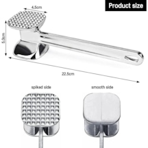 Et Dövme Çekici Çift Taraflı Mutfak Hazırlık Ekipmanı