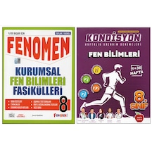 Fenomen 8.sınıf Kurumsal Fen Bilimleri Fasikülleri+newton Kondisyon Fen Bilimleri 2 Kitap