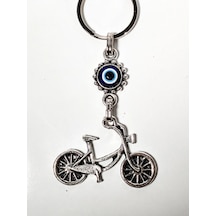 Moncuk Design Bisiklet Döküm Metal Anahtarlık Çok Renkli