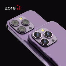 Kilifone - Apple Uyumlu iPhone 13 - Kamera Lens Koruyucu Safir Parmak İzi Bırakmayan Anti-reflective Cl-12 - Gümüş