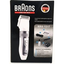 Buğz Braons Şarj Edilebilir Kablosuz Tıraş Makinesi Brs-1217