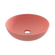 Bocchi Sottile Slim Line Çanak Lavabo 38 cm Mat Somon 1494-029-0125