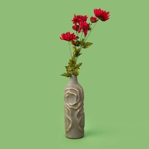 Deco Krizantem Dal Çiçek - Fuşya - 84 Cm