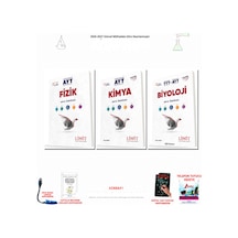 Limit Ayt Fizik Kimya Biyoloji Soru Bankası 3 Kitap Seti