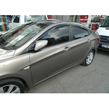 Hyundai Accent Blue Mugen Cam Rüzgarlığı Blue Cam Rüzgarlığı 4Lü