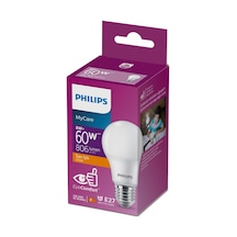 Philips MyCare LED Ampul 8W 720 Lumen 2700K Sarı Işık A60 E27 Duy (60W Eşleniği) Yerli Üretim