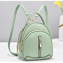 Ganzhoushop Yeni Versiyonu Tek Sırt Sırt Omuz Omuz Moda Moda Küçük Küçük Kore Kadınsonbahar Kadın Kadın Haberci Çift Çantası Çantası Çantası Çanta Black Wb Siyah