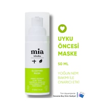Mia Klinika Pantenol Bal Ve Cicalı Pürüzsüzleştirici Işıltı Veren Nemlendirici Yüz Maskesi 50 ML