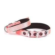 Softlu Köpek Boyun Tasması 1,5 Cm X 35 Cm Pembe - Elm-297683 Çok Renkli