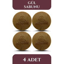 Sabunal Gül Sabunu 4 Adet - Aromaterapi Cilt Bakımı