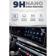 S-dizayn Skoda Kamiq 9h Nano Multimedya Ekran Koruyucu Mat 2024-2025 A+ Kalite