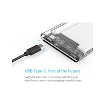 Orico Usb 3.1 Type C 2.5 İnc Hdd Ssd Destekli Harddisk Kutu 5Gbps