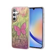 Samsung Galaxy  Uyumlu,  A34 5g Kılıf Blade Aynalı Desenli Kapak - Desen 5