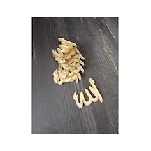 Allah Lafzı Gold Pleksi 4 Cm 10 Adet