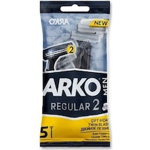 Arko Men Regular 2 Çift Bıçak Tıraş Bıçağı 5'li