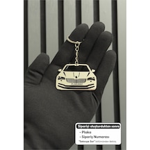 Kişiye Özel Skoda Octavia Paslanmaz Çelik Anahtarlık