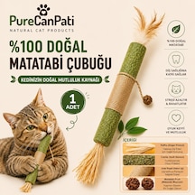 Purecanpati Matatabi & Catnip Kedi Oyuncağı Doğal Oyuncak& Diş Kaşıyıcı