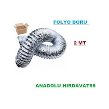 2 Mt Telli Aspiratör Borusu Şohben Davlumbaz Baca Borusu