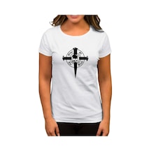 Black Label Society Order Of Black Skull Beyaz Kadın Tişört Beyaz
