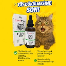 Lion Paw Kediler İçin Biotinli Multivitaminli ve Çinkolu Tüy Dökülmesini Azaltan Damla 50 ML