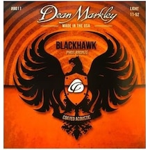 Dean Markley Blackhawk 8011 Kaplamalı 11-52 Akustik Gitar Teli