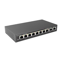 Ruijie 10 Port 110 W 8 Port Poe REYEE RG - ES 110D - P GIGABIT 2X - UPLINK Yönetilemez Switch
