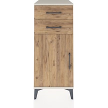 Hyperion Komodin Tek Raflı 2 Çekmeceli Tek Kapaklı 44x44x106 ... Aytaşı