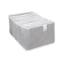 Akordiyon Organizer Çekmece İçi Düzenleyici Xl Gri