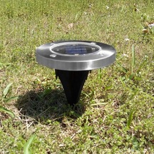 Güneş Enerjili Su Geçirmez 4 Ledli Saplamalı Bahçe Lambası Işığı 4490
